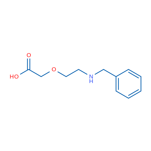 2-(2-(Benzylamino)ethoxy)acetic acid 1g