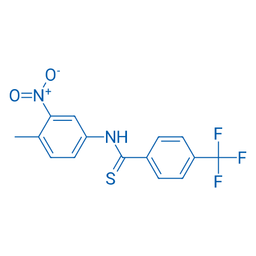 N-(4-Methyl-3-nitrophenyl)-4-(trifluoromethyl)benzothioamide 250mg