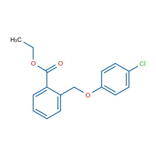 Ethyl 2-((4-chlorophenoxy)methyl)benzoate 1g