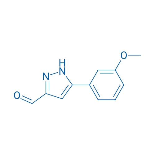 5-(3-Methoxyphenyl)-1H-pyrazole-3-carbaldehyde 1g