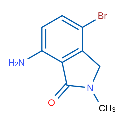 7-Amino-4-bromo-2-methylisoindolin-1-one 1g