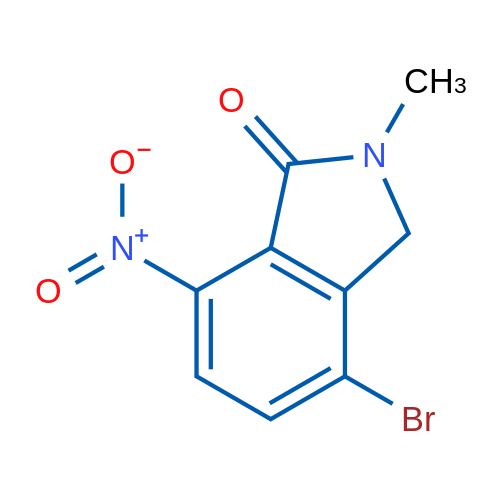 4-Bromo-2-methyl-7-nitroisoindolin-1-one 1g