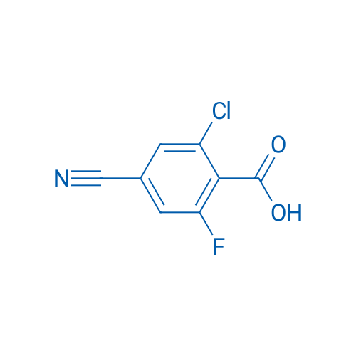 2-Chloro-4-cyano-6-fluorobenzoic acid 100mg