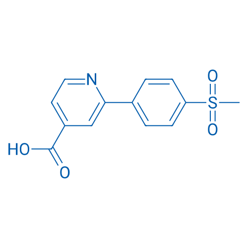2-(4-(Methylsulfonyl)phenyl)isonicotinic acid 1g