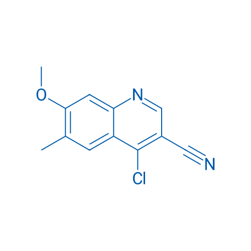 4-Chloro-7-methoxy-6-methylquinoline-3-carbonitrile 1g