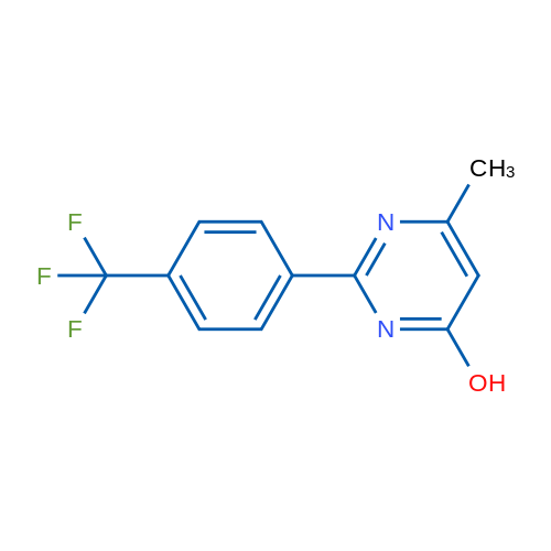 6-Methyl-2-(4-(trifluoromethyl)phenyl)pyrimidin-4-ol 1g