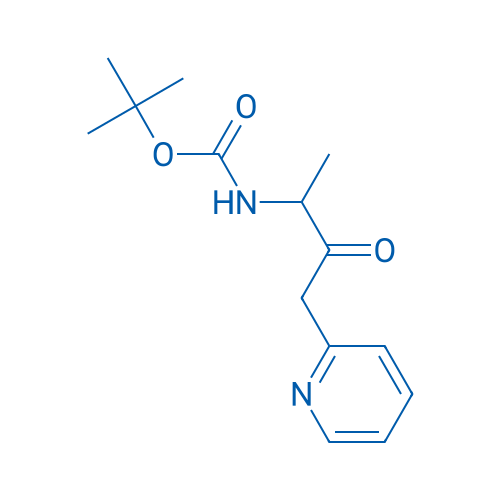 tert-Butyl (3-oxo-4-(pyridin-2-yl)butan-2-yl)carbamate 1g