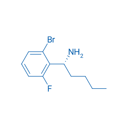(R)-1-(2-BROMO-6-FLUOROPHENYL)PENTAN-1-AMINE 250mg