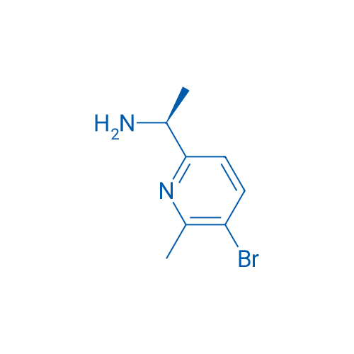 (1S)-1-(5-bromo-6-methyl(2-pyridyl))ethylamine 250mg