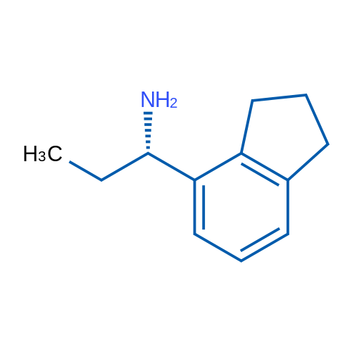 (S)-1-(2,3-Dihydro-1H-inden-4-yl)propan-1-amine 250mg