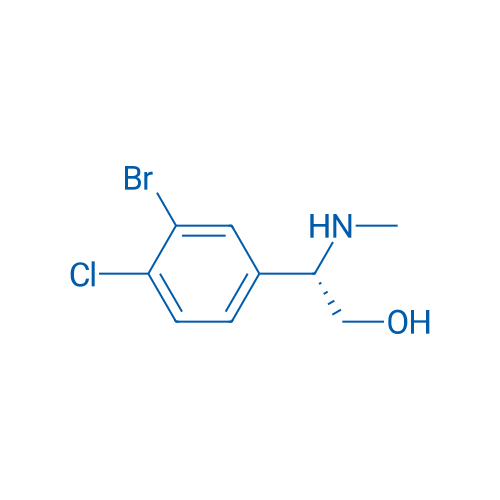(S)-2-(3-bromo-4-chlorophenyl)-2-(methylamino)ethan-1-ol 250mg