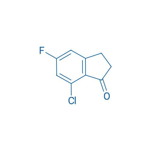 7-Chloro-5-fluoro-2,3-dihydro-1H-inden-1-one 100mg