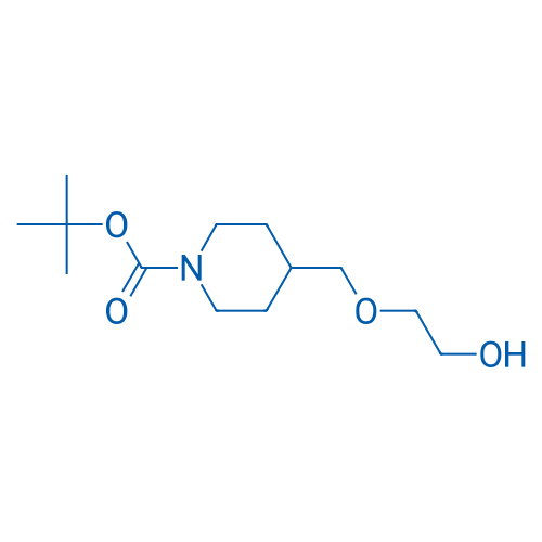tert-Butyl 4-((2-hydroxyethoxy)methyl)piperidine-1-carboxylate 1g