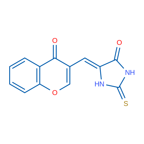 (5Z)-5-[(4-Oxo-4H-chromen-3-yl)methylidene]-2-sulfanylideneimidazolidin-4-one 1g