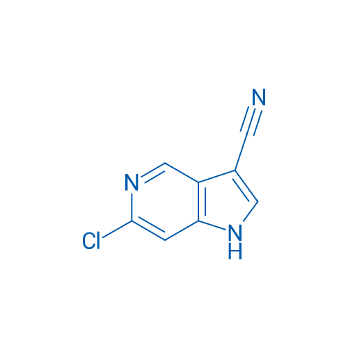 6-Chloro-1H-pyrrolo[3,2-c]pyridine-3-carbonitrile 100mg