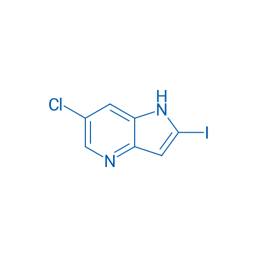 6-Chloro-2-iodo-1H-pyrrolo[3,2-b]pyridine 100mg
