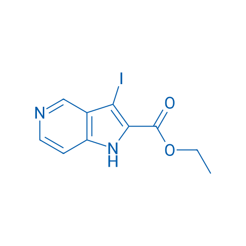 Ethyl 3-iodo-1H-pyrrolo[3,2-c]pyridine-2-carboxylate 250mg