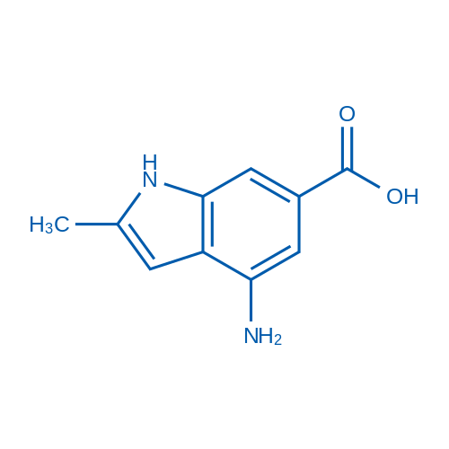 4-Amino-2-methyl-1H-indole-6-carboxylic acid 250mg