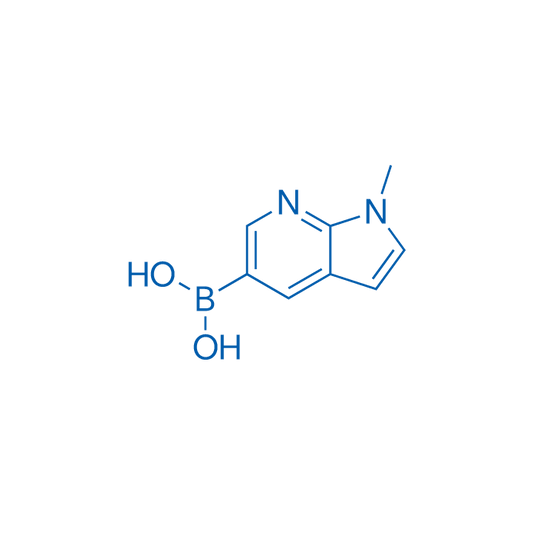 (1-Methyl-1H-pyrrolo[2,3-b]pyridin-5-yl)boronic acid 1g