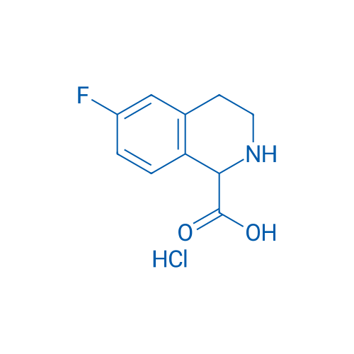 6-Fluoro-1,2,3,4-tetrahydroisoquinoline-1-carboxylic acid hydrochloride 250mg
