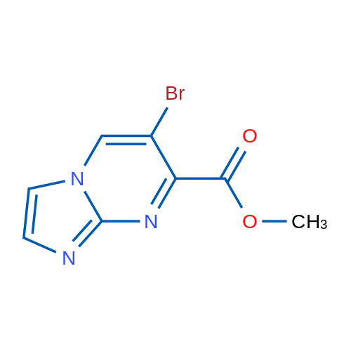 Methyl 6-bromoimidazo[1,2-a]pyrimidine-7-carboxylate 1g