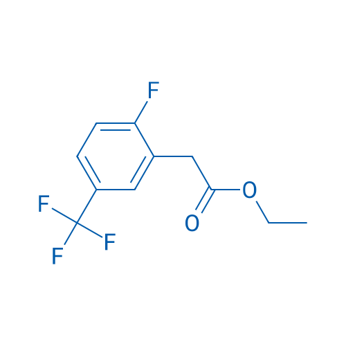 Ethyl 2-(2-fluoro-5-(trifluoromethyl)phenyl)-acetate 5g