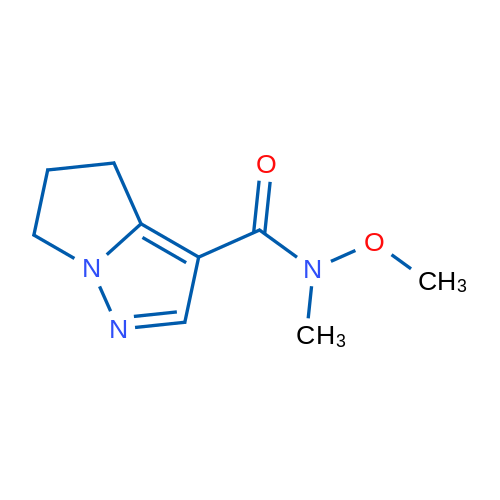 N-Methoxy-N-methyl-5,6-dihydro-4H-pyrrolo[1,2-b]pyrazole-3-carboxamide 1g