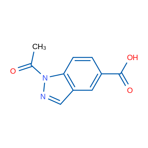 1-Acetyl-1H-indazole-5-carboxylic acid 1g