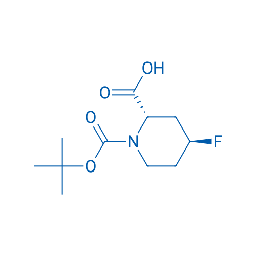 Trans-1-[(tert-butoxy)carbonyl]-4-fluoropiperidine-2-carboxylic acid 100mg