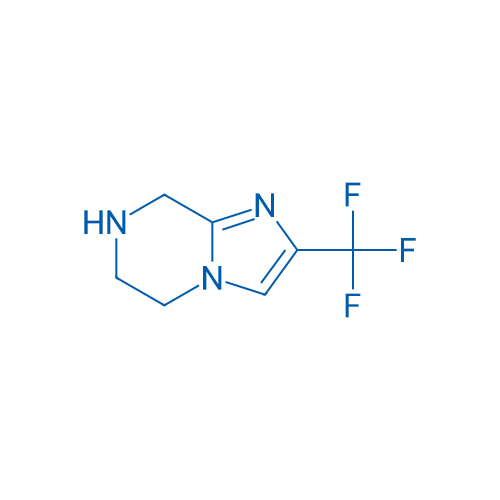 2-(Trifluoromethyl)-5,6,7,8-tetrahydroimidazo[1,2-a]pyrazine 1g