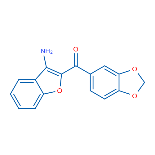 (3-Aminobenzofuran-2-yl)(benzo[d][1,3]dioxol-5-yl)methanone 1g