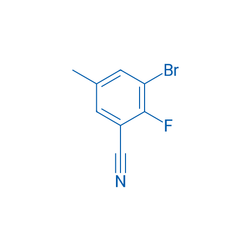 3-Bromo-2-fluoro-5-methylbenzonitrile 1g