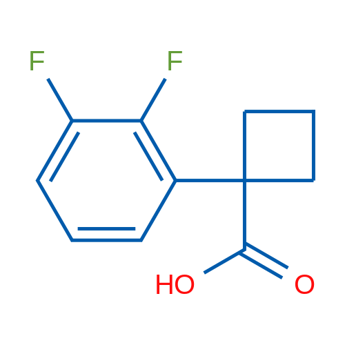 1-(2,3-Difluorophenyl)cyclobutane-1-carboxylic acid 250mg