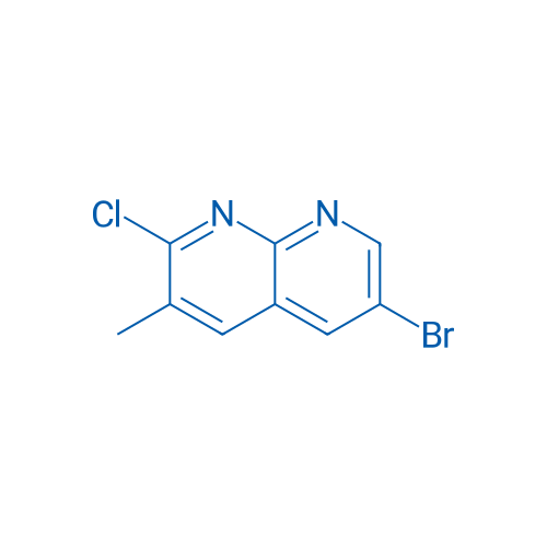 6-Bromo-2-chloro-3-methyl-1,8-naphthyridine 1g
