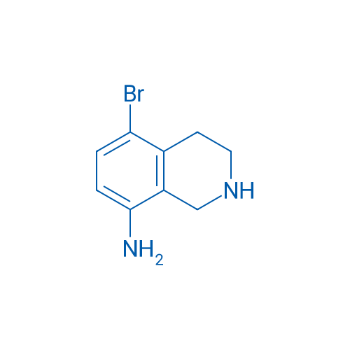 5-Bromo-1,2,3,4-tetrahydroisoquinolin-8-amine 100mg