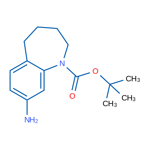 tert-Butyl 8-amino-2,3,4,5-tetrahydro-1H-benzo[b]azepine-1-carboxylate 1g