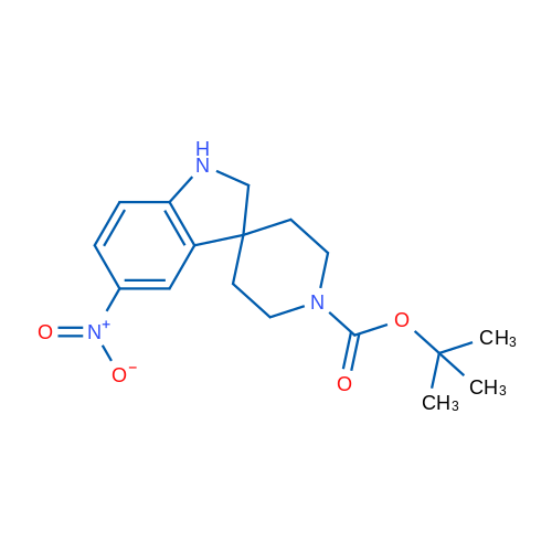 tert-Butyl 5-nitrospiro[indoline-3,4'-piperidine]-1'-carboxylate 1g