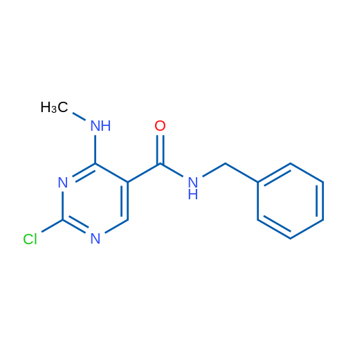 N-Benzyl-2-chloro-4-(methylamino)pyrimidine-5-carboxamide 1g