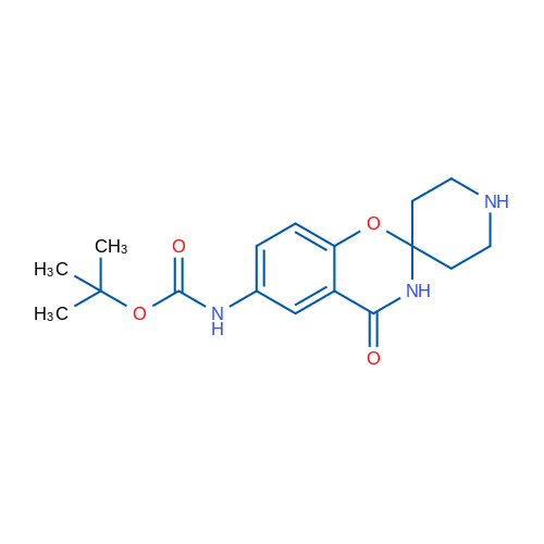tert-Butyl (4-oxo-3,4-dihydrospiro[benzo[e][1,3]oxazine-2,4'-piperidin]-6-yl)carbamate 1g