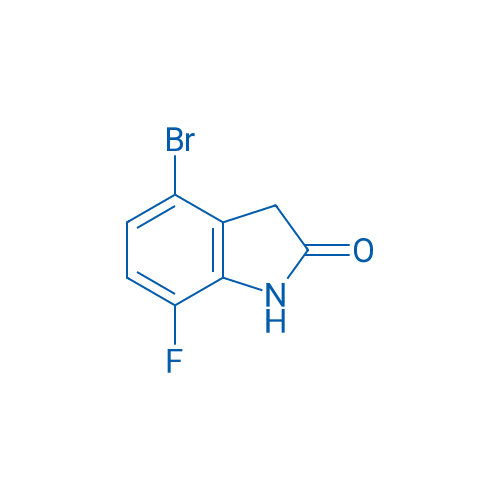 4-Bromo-7-fluoroindolin-2-one 1g