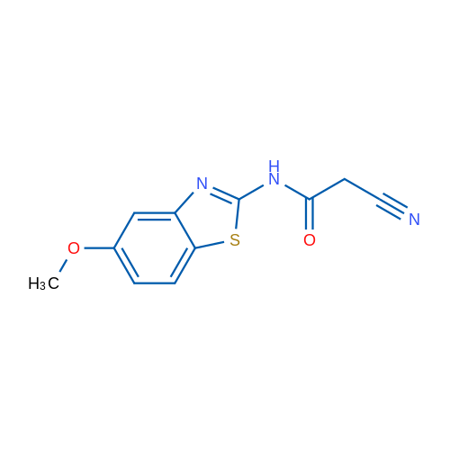 2-Cyano-N-(5-methoxybenzo[d]thiazol-2-yl)acetamide 1g