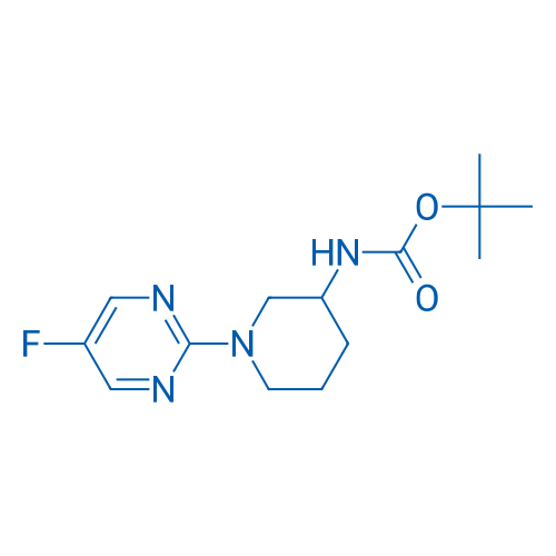 tert-Butyl (1-(5-fluoropyrimidin-2-yl)piperidin-3-yl)carbamate 1g