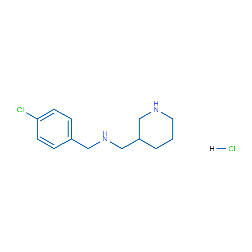 N-(4-Chlorobenzyl)-1-(piperidin-3-yl)methanamine hydrochloride 1g