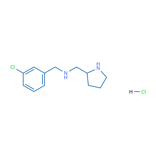 N-(3-Chlorobenzyl)-1-(pyrrolidin-2-yl)methanamine hydrochloride 1g