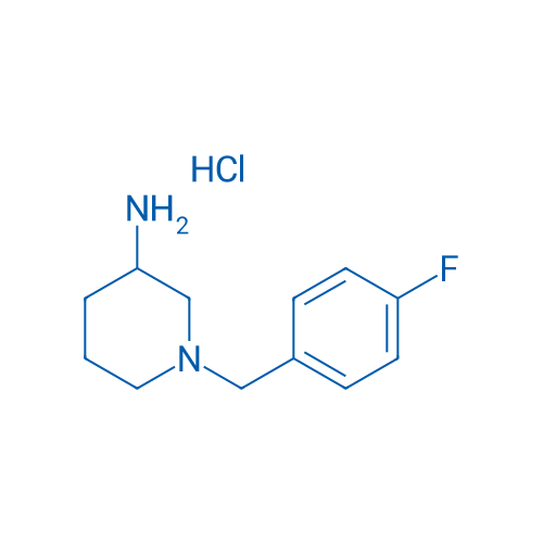 1-(4-Fluorobenzyl)piperidin-3-amine hydrochloride 1g