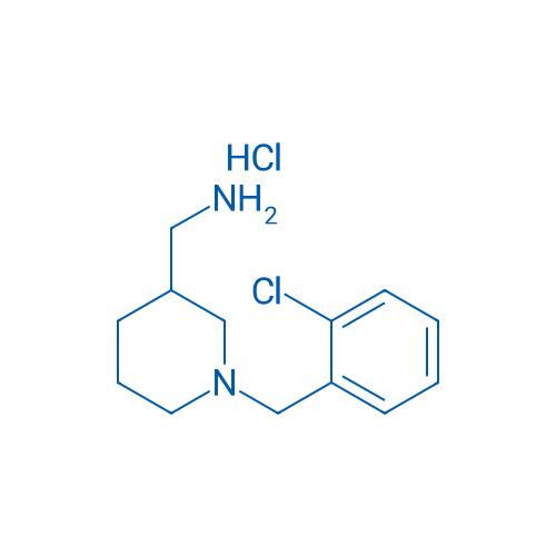 (1-(2-Chlorobenzyl)piperidin-3-yl)methanamine hydrochloride 1g