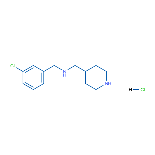 N-(3-Chlorobenzyl)-1-(piperidin-4-yl)methanamine hydrochloride 1g