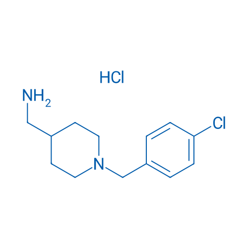 (1-(4-Chlorobenzyl)piperidin-4-yl)methanamine hydrochloride 1g
