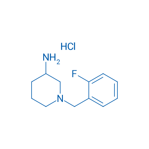 1-(2-Fluorobenzyl)piperidin-3-amine hydrochloride 1g