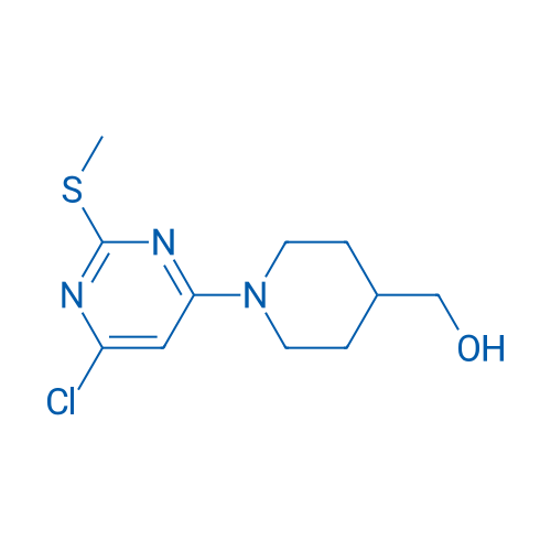 (1-(6-Chloro-2-(methylthio)pyrimidin-4-yl)piperidin-4-yl)methanol 1g